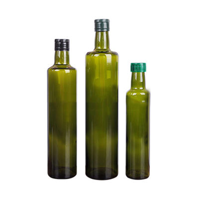 Botella gruesa del dropper del aceite de oliva de la pared, botella redonda/del cuadrado durable de oliva del aceite proveedor