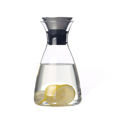 Alto peso ligero de la resistencia termal del goteo de la jarra de cristal libre segura del agua proveedor