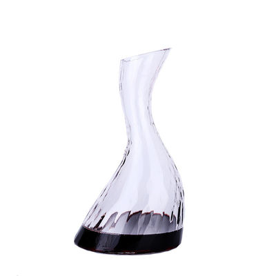 Jarras de cristal hechas a mano modificadas para requisitos particulares del licor, aerador del vino tinto de Lightweght proveedor