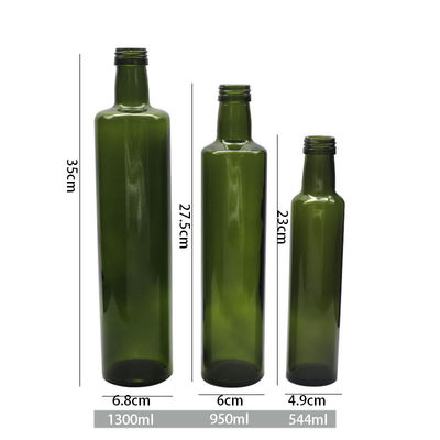 Capacidad modificada para requisitos particulares Pourer de acero del tapón de tuerca de oliva de la botella de cristal negra del aceite proveedor