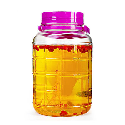 Dispensador de consumición de la bebida tarro de cristal hermético de 1 galón proveedor