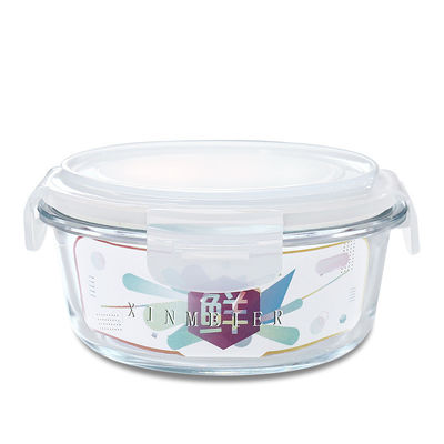 Envase de comida del vidrio de Borosilicate de Oven Safe 950ml proveedor