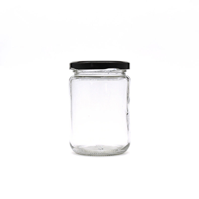Torsión de cristal reutilizable del tarro del atasco del peso ligero del casquillo para la miel/el atasco hechos a máquina proveedor
