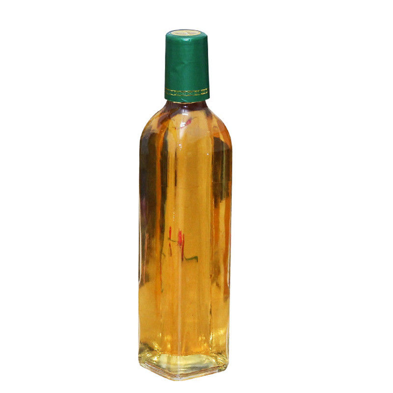 botella de cristal del aceite de oliva 250ml/500ml/750ml con color del claro del tapón antipolvo proveedor