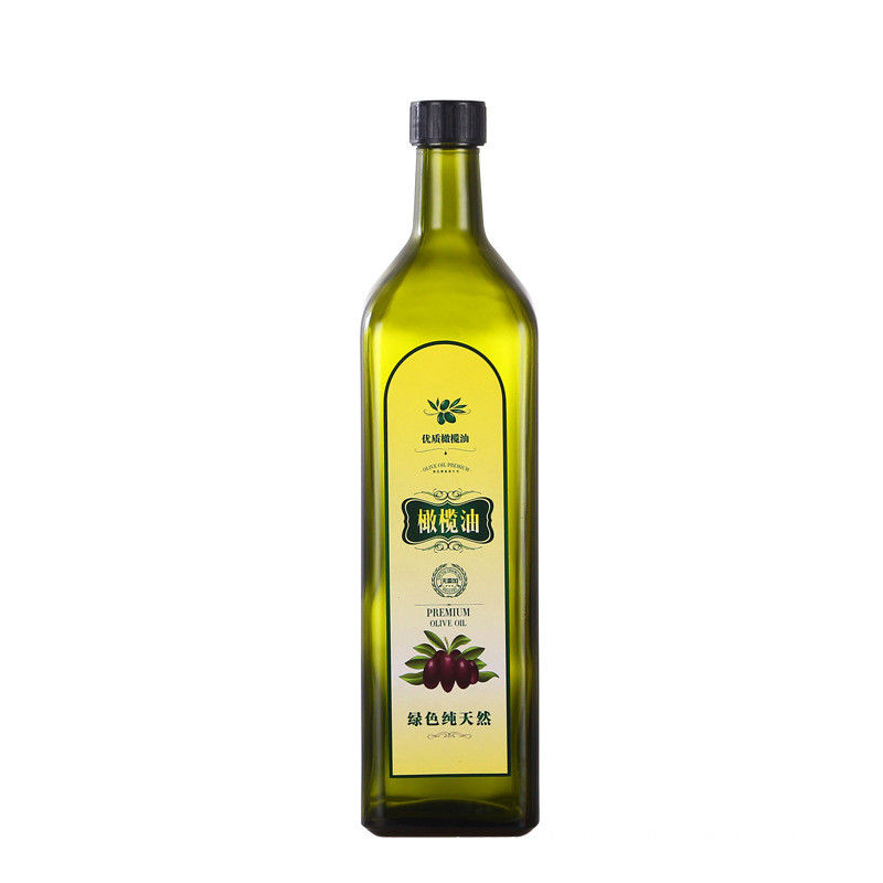 Vidrio vacío botellas del aceite de oliva 250 ml/500ml, vidrio amistoso de la jarra del aceite de oliva de Eco proveedor