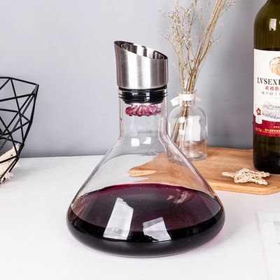vino incorporado 53oz que airea Pourer, jarra de la botella de vino para Chrismas proveedor