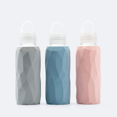 BPA liberan el artículo a prueba de calor de la capacidad de cristal clara de la botella de agua 300ml proveedor