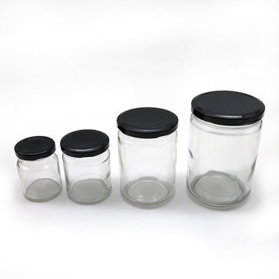 Asegure los tarros de enlatado del mini vidrio del sello, envase de cristal redondo 500ml/720ml proveedor
