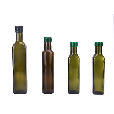 750 ml de oliva del aceite de la botella en existencia de protección de cristal de la luz del sol hecha a máquina proveedor