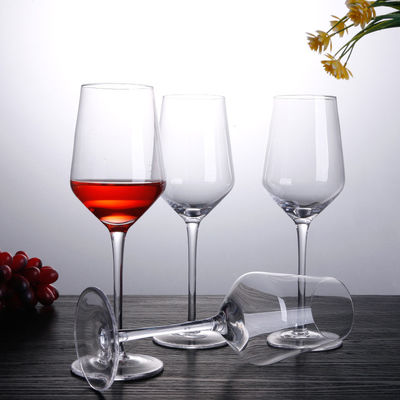 Copas de vino cristalinas elegantes para casarse la consumición fácil lavar Eco amistoso proveedor